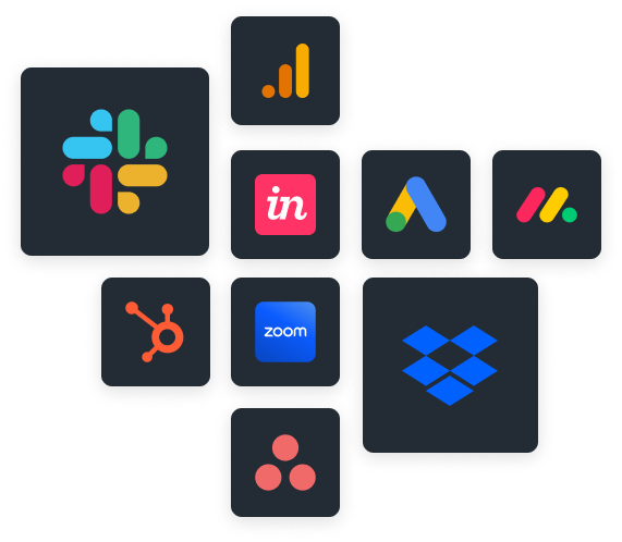 NextMarketing integration platform showcasing connected tools and services